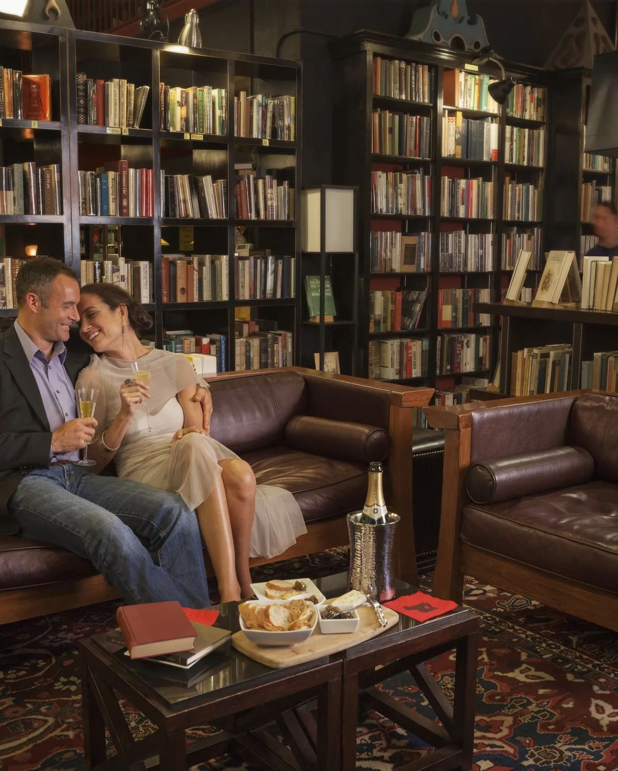 Battery Park Book Exchange and Champagne Bar…